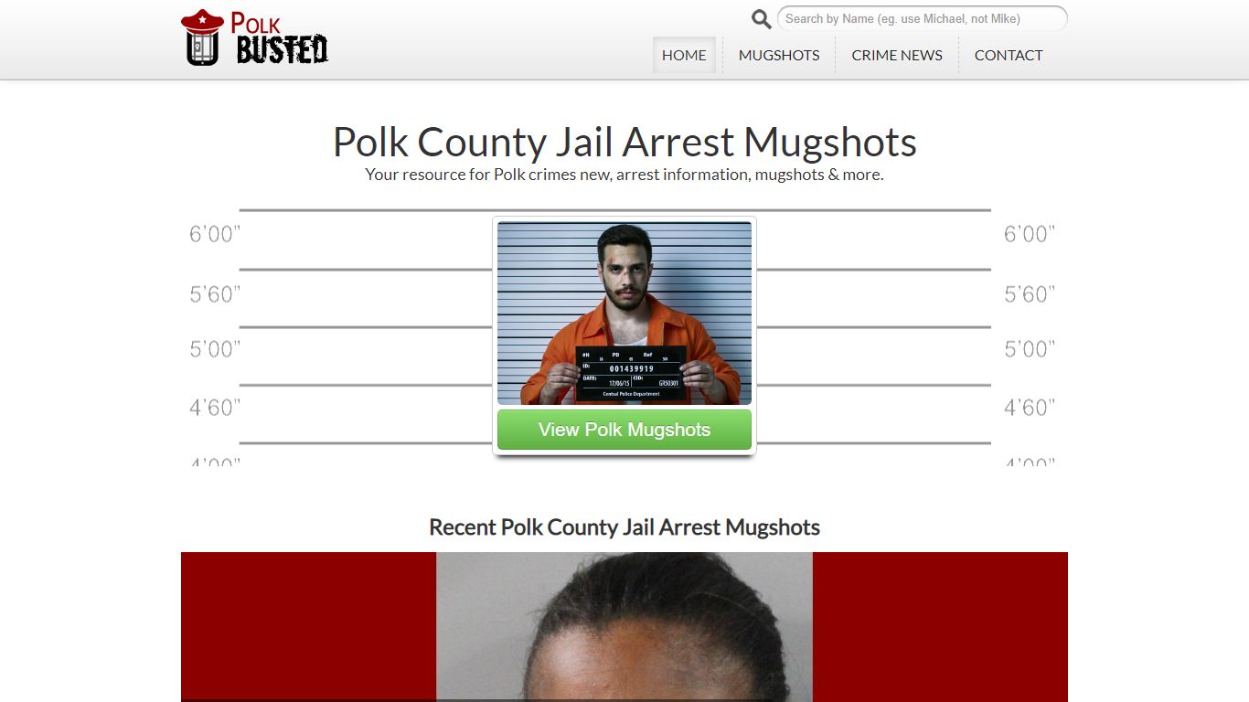 Polk Busted - Polk County Jail Arrest Mugshots